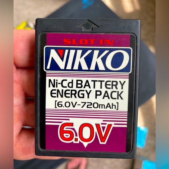 Toys Slot In Nikko 6v 720mah Nicd Battery Pack Only No Charger For Rc